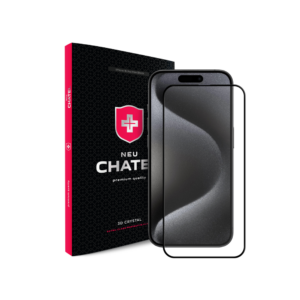 Захисне скло iPhone 15 Pro Max +NEU Chatel Corning Gorilla Glass with Mesh