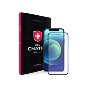 Захисне скло iPhone 12 mini +NEU Chatel Full 2.5D Silk Narrow Border Crystal