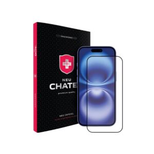 Захисне скло iPhone 16 / 15 +NEU Chatel Corning Gorilla Glass with Mesh