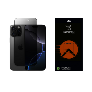 Захисне скло iPhone 16 Pro Max Soneex PRO (антишпигун)