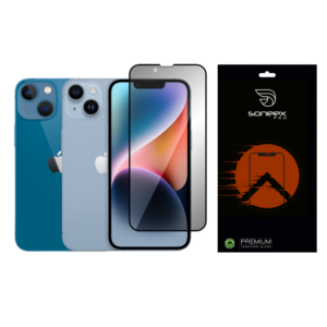Захисне скло iPhone 16e / 14 / 13 Pro / 13 Soneex PRO (антишпигун)