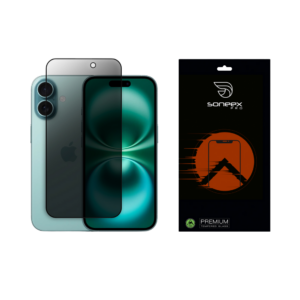 Захисне скло iPhone 16 / 15 / 14 Pro Soneex PRO (антишпигун)