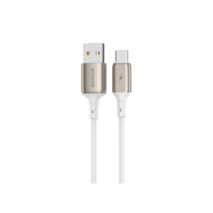 Кабель Proove Flex Metal (USB/Type-C) 1m, White