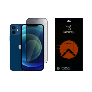 Захисне скло iPhone 12 / 12 Pro Soneex PRO (антишпигун)