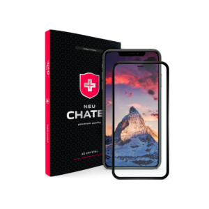 Захисне скло iPhone 11 Pro Max / Xs Max +NEU Chatel Full 3D Crystal with Mesh