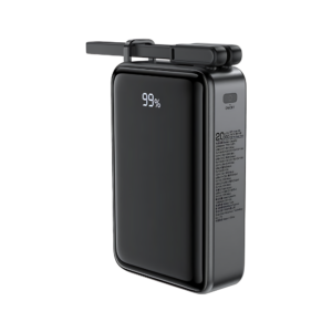 Power Bank ACEFAST 20 000 mAh 67W  з кабелями Type-C+Type-C, Black