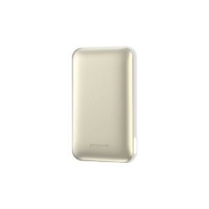 Power Bank (MagSafe) Proove Vibe Energy Plus 22,5W 10 000 mAh, White/Gold