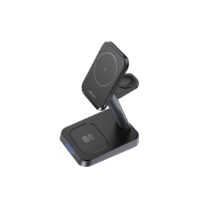 Бездротова зарядка ACEFAST E3 Desktop Charging Stand 3in1 Series, Black