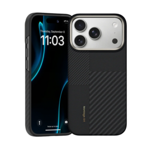 Чохол для iPhone 17 Pro Max with MagSafe Benks ArmorAir Kevlar Montage Series, Black
