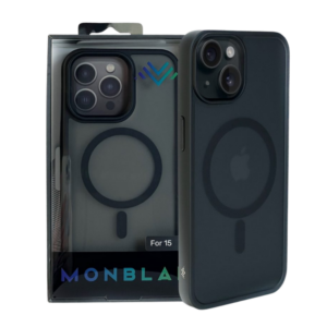 Чохол Monblan для iPhone 15 Plus Magnetic Matte Series (Black)