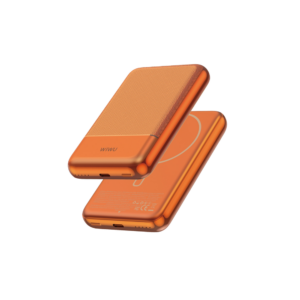 Power Bank MagSafe 10000 mAh WIWU Silver Seraph Alloy Unibody Orange (Wi-P089/Orange)