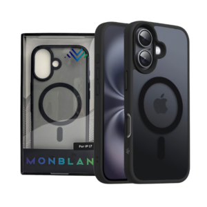 Чохол Monblan для iPhone 17 Magnetic Matte Series (Black)