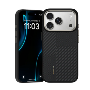 Чохол для iPhone 17 Pro Max with MagSafe Benks ArmorPro Kevlar Montage Series, Black