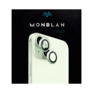 Захисне скло для камери iPhone 13 mini/13 Monblan Metal Ring Series Green