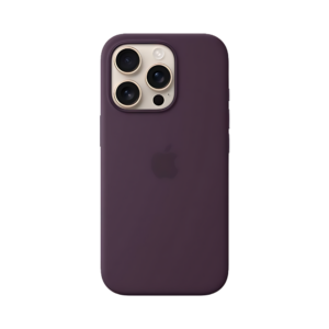 Чохол для iPhone 16 Pro Silicone Case with MagSafe Plum (MYYM3)