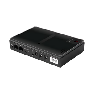 Power bank для роутера DC1018L, 5V/9V/12V/USB port/Type-C port, 11600 mAh, Black