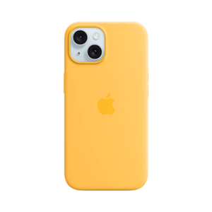 Чохол для iPhone 15 Silicone Case with MagSafe Sunshine