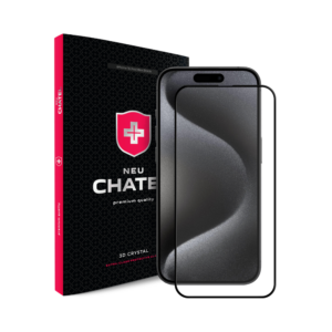 Захисне скло iPhone 15 Pro Max +NEU Chatel Corning Gorilla Glass with Mesh