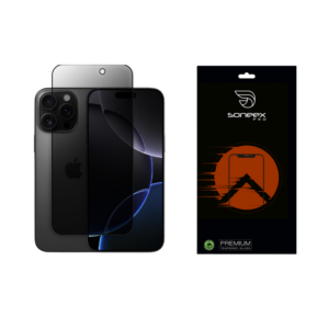 Захисне скло iPhone 16 Pro Max Soneex PRO (антишпигун)