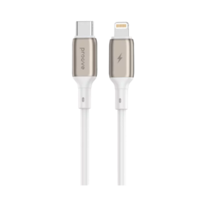 Кабель Proove Flex Metal Type-C/Lightning (27W, 1m), White
