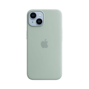 Чохол для iPhone 14 Silicone Case with MagSafe Succulent