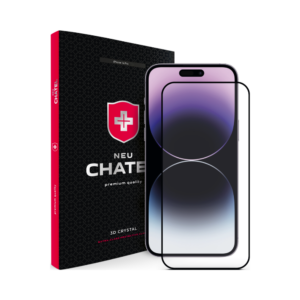 Захисне скло iPhone 14 Pro +NEU Chatel Corning Gorilla Glass with Mesh
