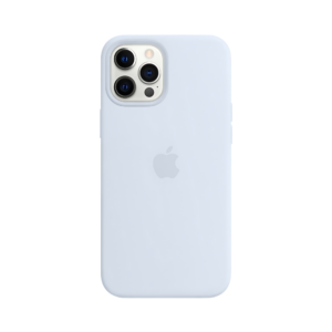 Чохол для iPhone 12 Pro Max Silicone Case with MagSafe Cold Blue