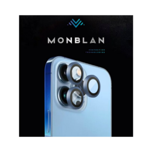 Захисне скло для камери iPhone 13 Pro/13 Pro Max Monblan Metal Ring Series Sierra Blue