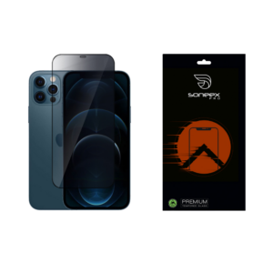 Захисне скло iPhone 12 Pro Max Soneex PRO (антишпигун)