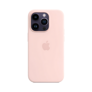 Чохол для iPhone 14 Pro Silicone Case with MagSafe Chalk Pink