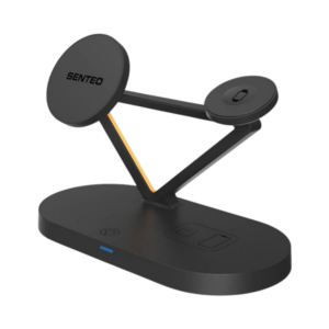 Бездротова зарядка SENTEO Navi Stand D1, 5 in 1 Series 45W, Black