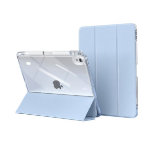 Чохол для iPad 11 11" 2025 / iPad 10 10.9" 2022 Comma Joy з тримачем для Apple Pencil Light Blue
