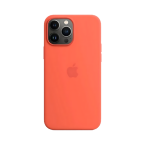 Чохол для iPhone 13 Pro Max Silicone Case with MagSafe Nectarine