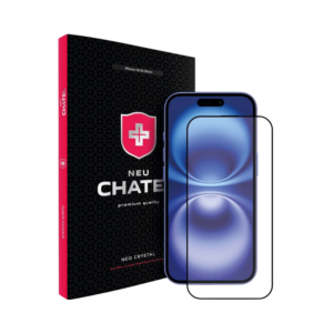 Захисне скло iPhone 16 / 15 +NEU Chatel Corning Gorilla Glass with Mesh