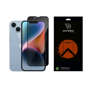 Захисне скло iPhone 17e / 16e / 14 / 13 Pro / 13 Soneex PRO (антишпигун)