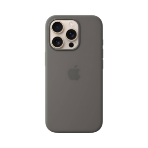 Чохол для iPhone 16 Pro Max Silicone Case with MagSafe Stone Grey
