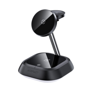 Бездротова зарядка ACEFAST (E16) Desktop Magnetic Holder 3in1 Series, Black