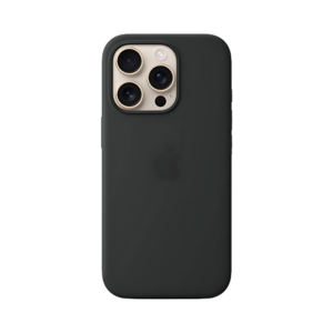 Чохол для iPhone 16 Pro Max Silicone Case with MagSafe Black