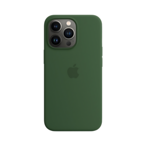 Чохол для iPhone 13 Pro Silicone Case with MagSafe Clover