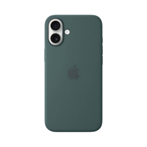 Чохол для iPhone 16 Silicone Case with MagSafe Lake Green