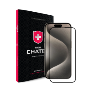 Захисне скло iPhone 15 Pro +NEU Chatel Corning Gorilla Glass with Mesh