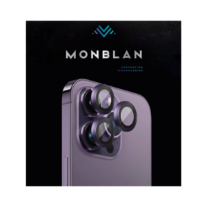 Захисне скло для камери iPhone 14 Pro/14 Pro Max Monblan Metal Ring Series Deep Purple