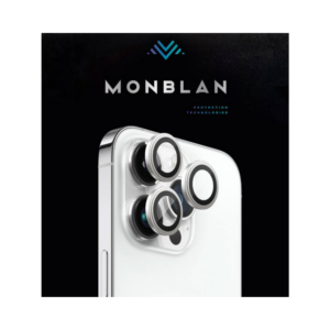 Захисне скло для камери iPhone 14 Pro/14 Pro Max Monblan Metal Ring Series Silver