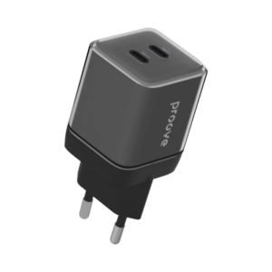 Зарядний пристрій 67W Proove Pure Gan Max (Type-C + Type-C), Black