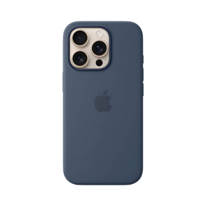 Чохол для iPhone 16 Pro Silicone Case with MagSafe Denim (MYYK3)