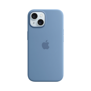 Чохол для iPhone 15 Silicone Case with MagSafe Winter Blue