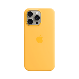 Чохол для iPhone 15 Pro Max Silicone Case with MagSafe Sunshine