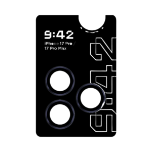 Захисне скло для камери iPhone 17 Pro/17 Pro Max 9:42 Blue