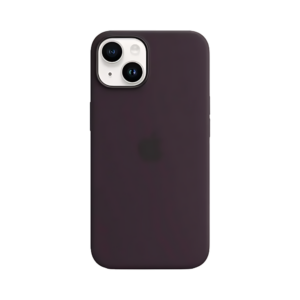 Чохол для iPhone 14 Silicone Case with MagSafe Elderberry