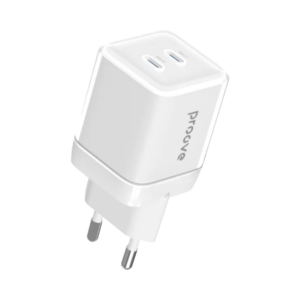 Зарядний пристрій 67W Proove Pure Gan Max (Type-C + Type-C), White
